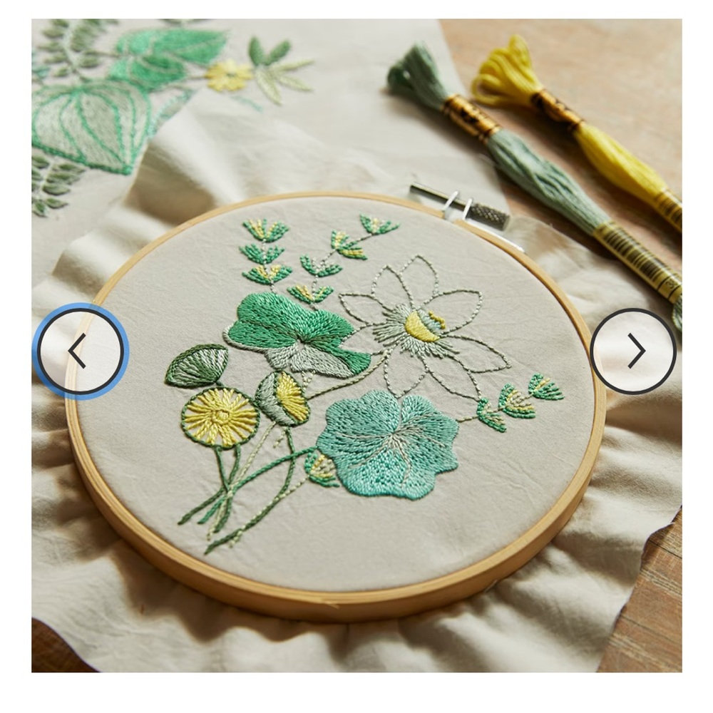DMC The Water Garden Embroidery Duo Kit